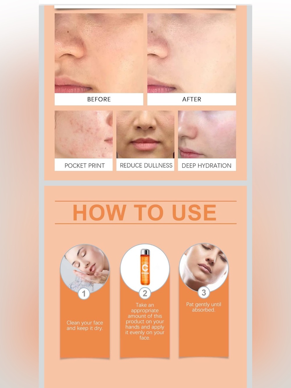 Skin Active 5X Vitamin C Brightening Face Toner 🍊 - Picture 4 of 4